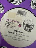 Klone presents Bon Bon -- Sexy Boy / Dance With You (Import) 12" Single LP Vinyl - Used