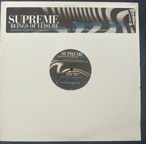 Supreme beings of leisure: Divine 12" single promo LP vinyl