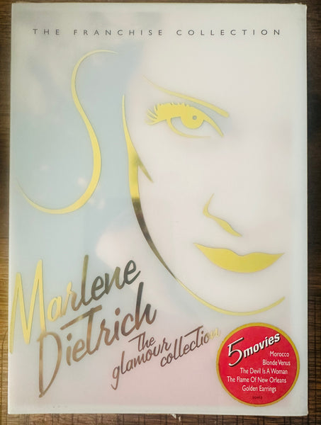 Marlene Dietrich the glamour collection 5 films DVD set - new