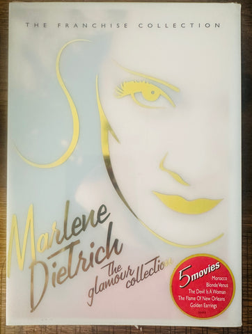 Marlene Dietrich the glamour collection 5 films DVD set - new