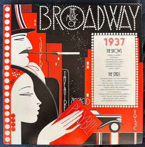 The Music of Broadway 1937  LP vinyl used