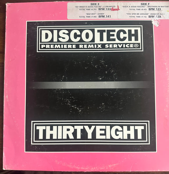 Disco tech vinyl