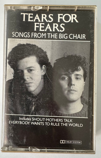 Tears For Fears - Songs From The Big Chair - cassette tape - Used