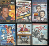 Will Ferrell - 6 films DVD Lot - Used (USA Orders ONLY)