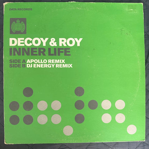 Decoy & Roy - Inner Life 12” single import LP vinyl used