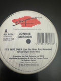 Lonnie Gordon - It's Not Over (12" Single) LP Vinyl - Used