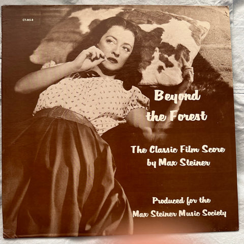 Beyond the Forest - classic film scores by Max Steiner LP vinyl used