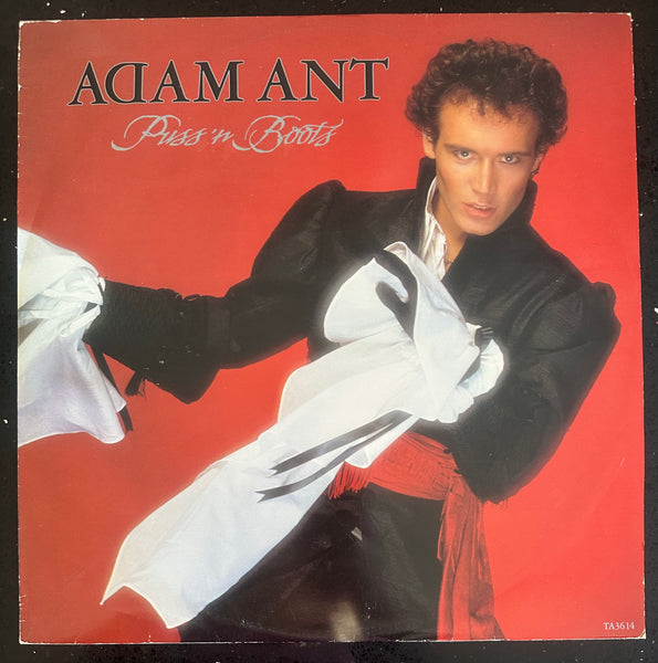 Adam Ant - Puss 'n Boots / Kiss The Drummer  (Import 12" Single) LP Vinyl - Used
