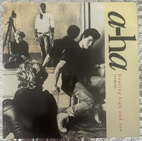 A-ha : haunting high and low remix 45 import vinyl record Used