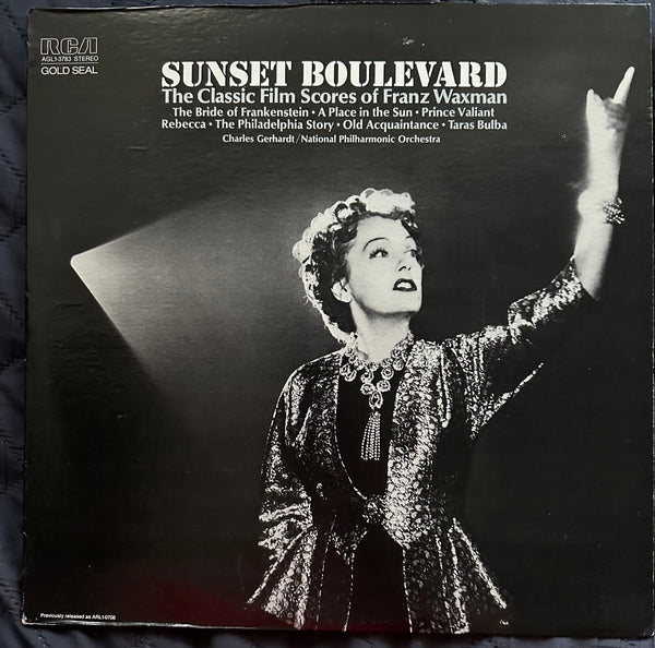 The classic film scores of Franz Waxman Lzp vinyl used