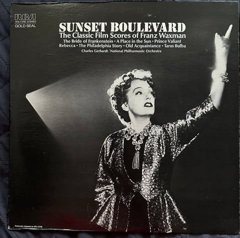 The classic film scores of Franz Waxman Lzp vinyl used