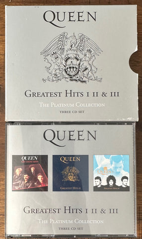 Queen - Platinum Collection Greatest Hits 1, 2 & 3 CD box set - Used