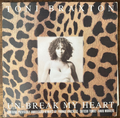 Toni Braxton - Un-Break My Heart : The New mixes -- 12" Single LP Vinyl - Used