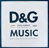 Dolce & Gabbana - D&G Music 12" White Vinyl LP single - Used