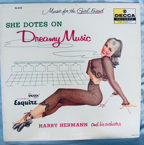 Music for The Girl Friend - She Dotes On Dreamy Music LP '56 Vinyl - Used *