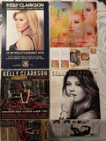 Kelly Clarkson - set of 4 Promotional Poster Flats (12x17)