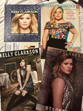 Kelly Clarkson - set of 4 Promotional Poster Flats (12x17)