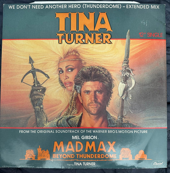 Tina Turner - We Don't Need Another Hero (Thunderdome)  12" LP 1985 Vinyl - Used