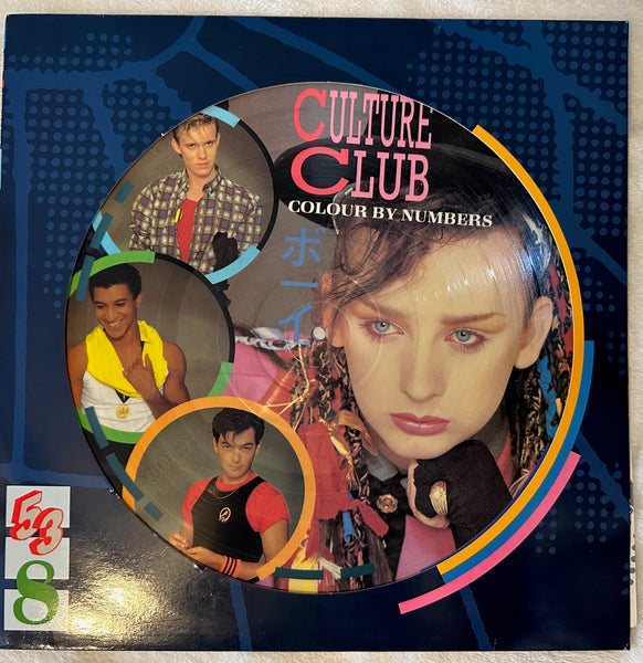 Culture Club / BOY George - Colour By Numbers LP Picture Disc Vinyl - Used