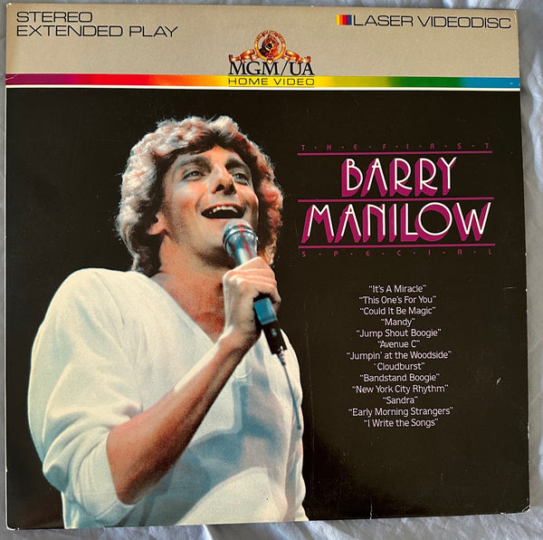 Barry Manilow - The First Special - LASERDISC Videodisc  - Used