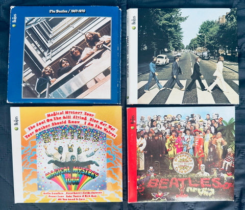 The Beatles - 4 Remastered / Expanded CDs Used