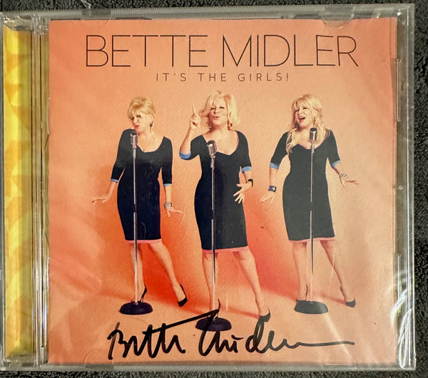 Bette Midler - It's The Girls CD - Autographed by Bette! - New