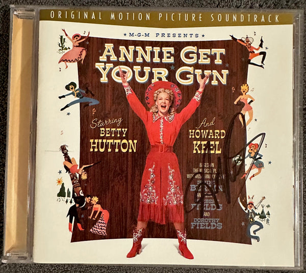 Annie Get Your Gun Soundtrack CD - Signed by Howard Keel autographed -