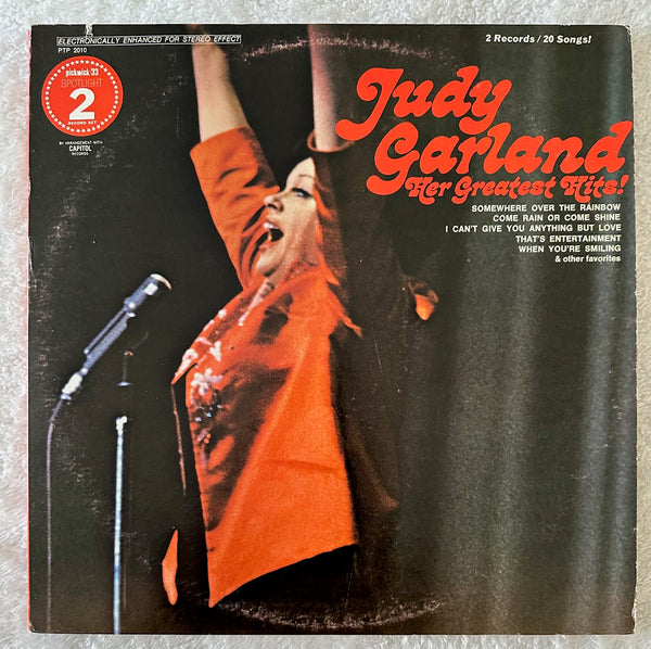 Judy Garland - Her Greatest Hits - 2XLP  VINYL  - Used