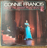 Connie Francis - 2 Original '60s LPs (LIVE and Self titled)  VINYL - Used