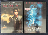 Stephen King - 2 Movies (Rob Lowe)  Salem's Lot & Storm Of The Century DVD's -- Used