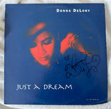 Donna De Lory (DeLory) Just A Dream ft: Madonna '93 LP 12" Vinyl  (Autographed!) - Used