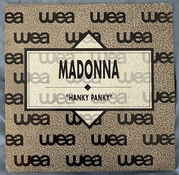 Madonna - Hanky Panky (SPAIN) 45 record 7" vinyl  (PROMO) USA ORDERS ONLY