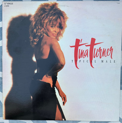 Tina Turner - Typical Male 12" Single LP Vinyl - Used