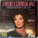 Liza Minnelli - LIVE At Carnegie Hall 2x LP Vinyl - Used