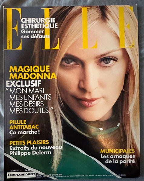 Madonna  ELLE (French) Magazine 2001