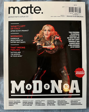 Madonna Magazine - Mate Global Men's Culture 2.0   Spring 2012