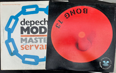 Depeche Mode - 2 original 12" singles LP Vinyl - Used