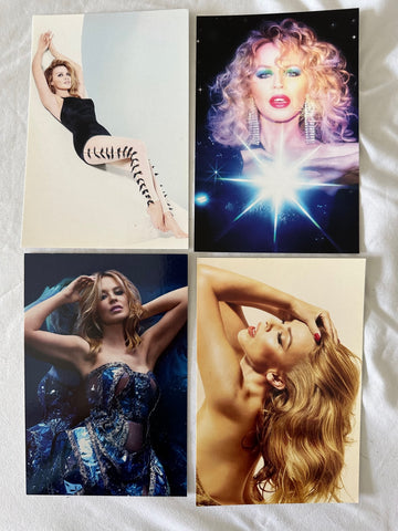 Kylie Minogue - Lot of 4 postcards