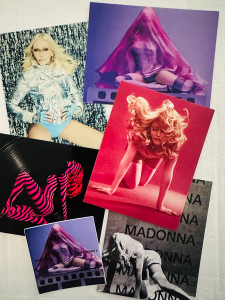 Madonna - CONFESSIONS II (Promo photo cards+ Sticker)