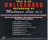 MADONNA LIVE (Highlights from Girlie Show Paris + bonus) vol. 4 (Import CD) Used