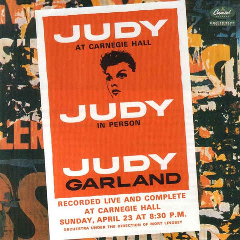 Judy Garland  LIVE At Carnegie Hall Complete Recordings 2CD - Used