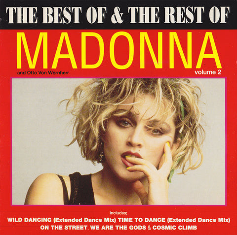 MADONNA and Otto Von Wernherr - The Best of & The Rest Of vol. 2 1993 (Import CD) Used