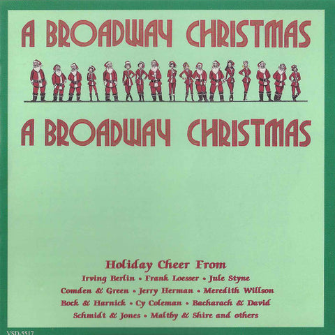 A Broadway CHRISTMAS  - Holiday Cheer (Various) CD - Used