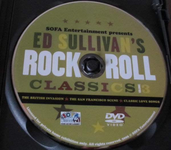 Ed Sullian's  ROCK & ROLL classics vol. 3 (Various) DVD - Used
