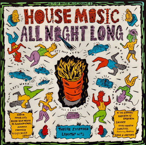 House Music All Night Long (Various) CD - Used