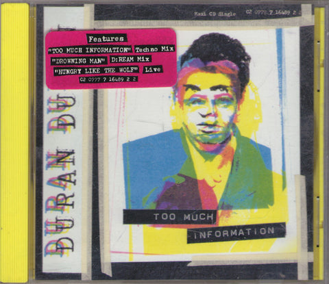 Duran Duran - Too Much Information / Drowning Man / Hungry Like The Wolf (US Maxi-CD single) Used