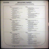 Broadway Babies 3xLP vinyl  (US orders only)