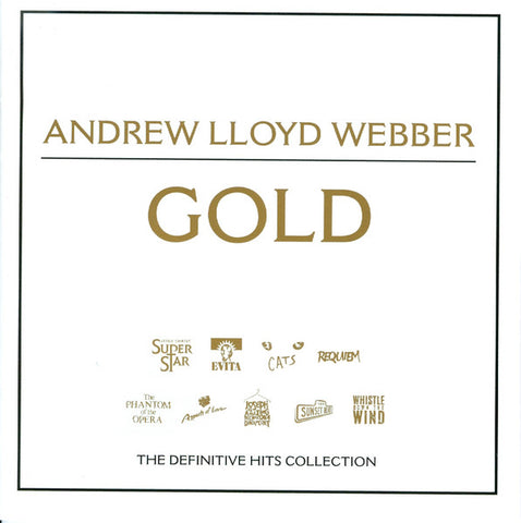 Andrew Lloyd Webber -  GOLD : Hits Collection CD - Used