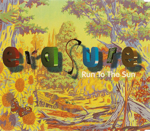 Erasure - Run To The Sun (US Maxi-CD single) Used