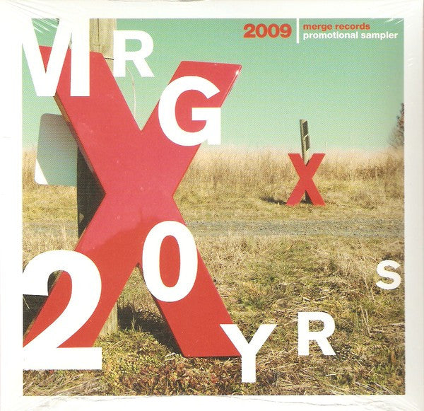 Merge Records Promo CD sample Mr. G 20 YRS 2007 and 2009 (Various)